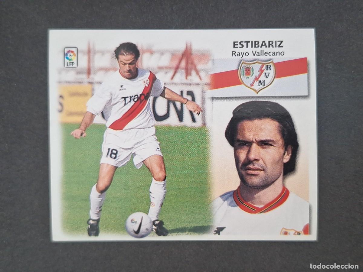 Cromos de f&uacute;tbol: L5 ESTIBARIZ RAYO VALLECANO LIGA ESTE 1999 2000 99 00 NUNCA PEGADO SIN PEGAR