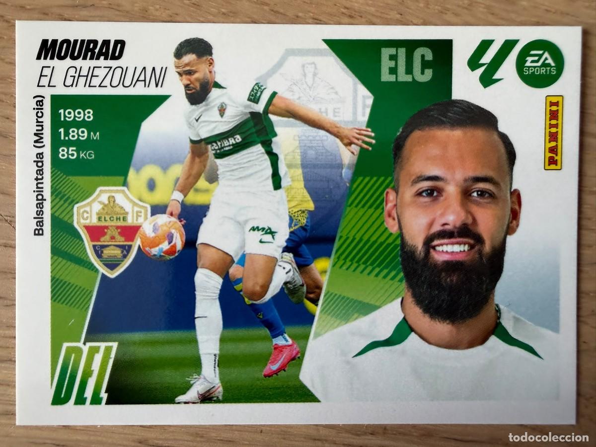 Cromos de f&uacute;tbol: 20 MOURAD ELCHE 25 26 2025 2026 LIGA EA SPORTS COLECCIONES ESTE SIN PEGAR STICKER