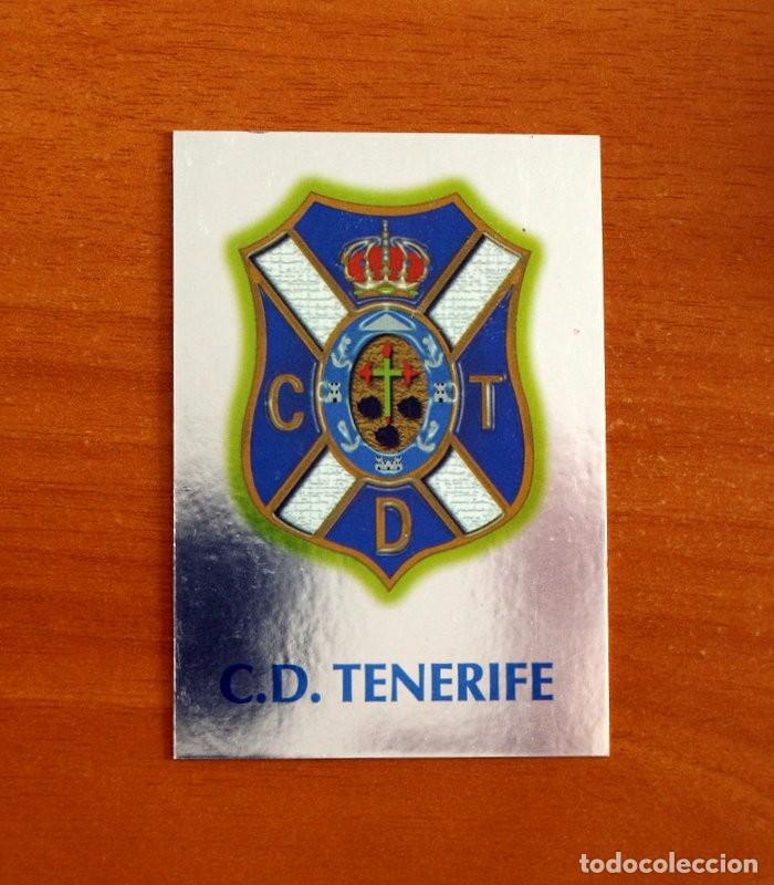 Cromos de f&uacute;tbol: Tenerife - N&ordm; 400 Escudo Brillo Liso - Mundicromo Las Fichas de la Liga 2001-2002, 01-02