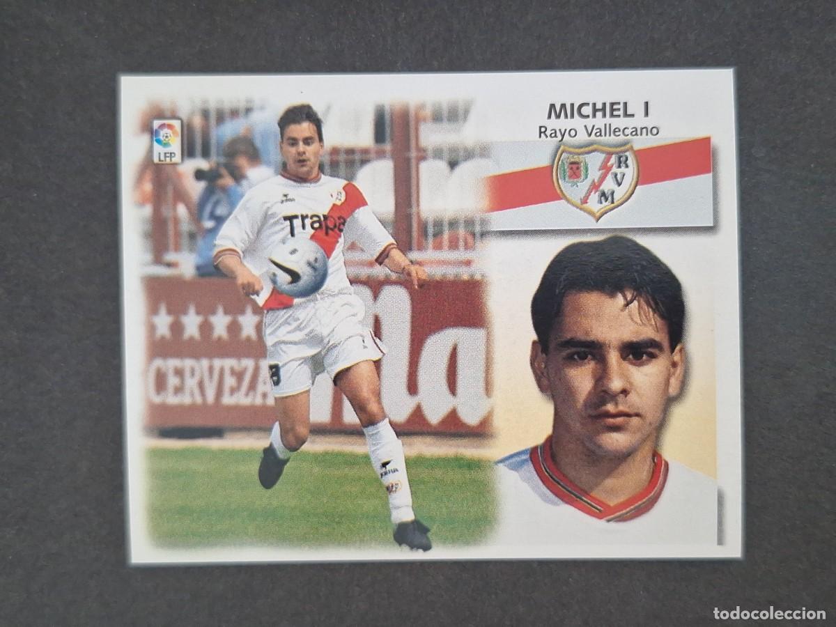 Cromos de f&uacute;tbol: L5 MICHEL I RAYO VALLECANO LIGA ESTE 1999 2000 99 00 NUNCA PEGADO SIN PEGAR
