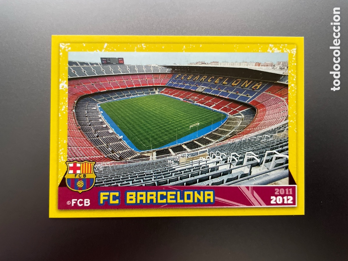 Cromos de f&uacute;tbol: Camp Nou 4 Panini FC Barcelona 2011-12 Coleccion Oficial Cromos