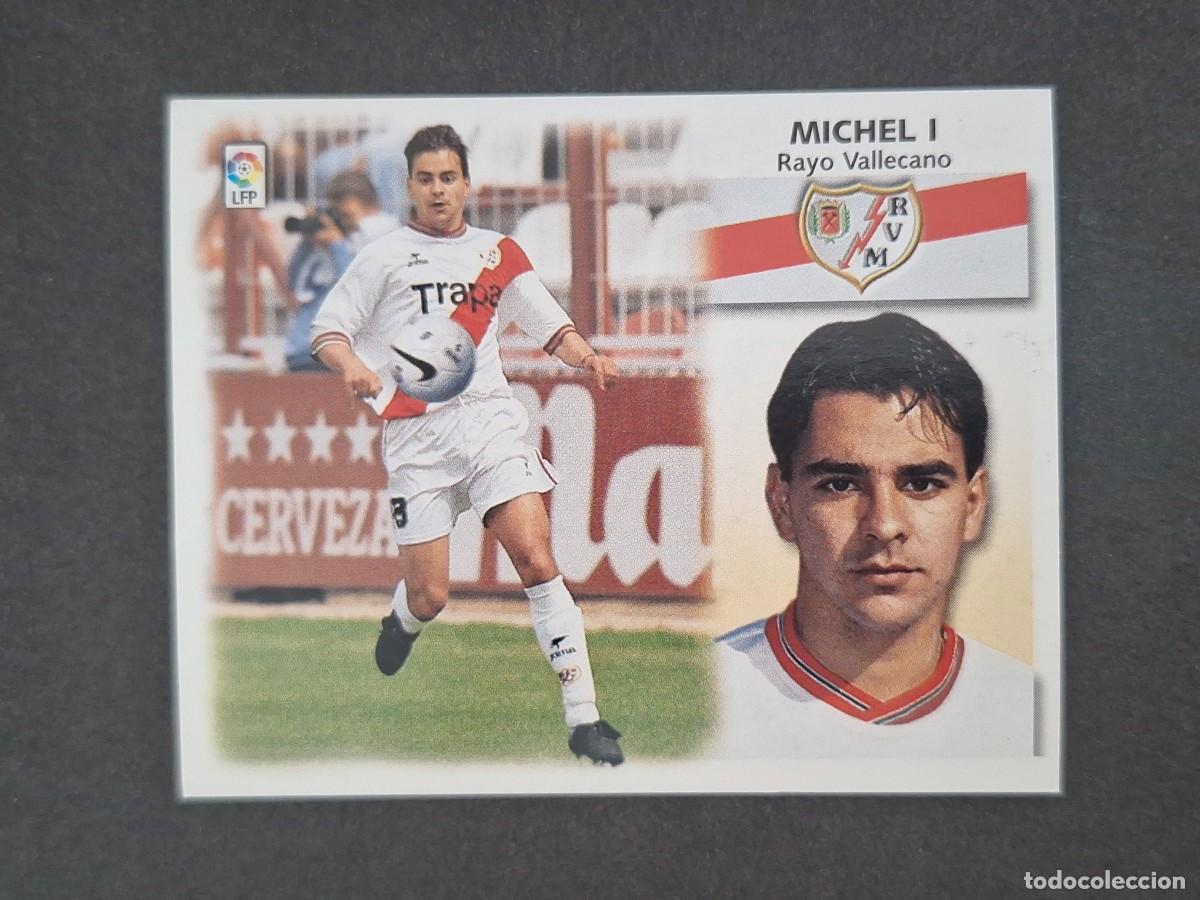 Cromos de f&uacute;tbol: L5 MICHEL I RAYO VALLECANO LIGA ESTE 1999 2000 99 00 NUNCA PEGADO SIN PEGAR