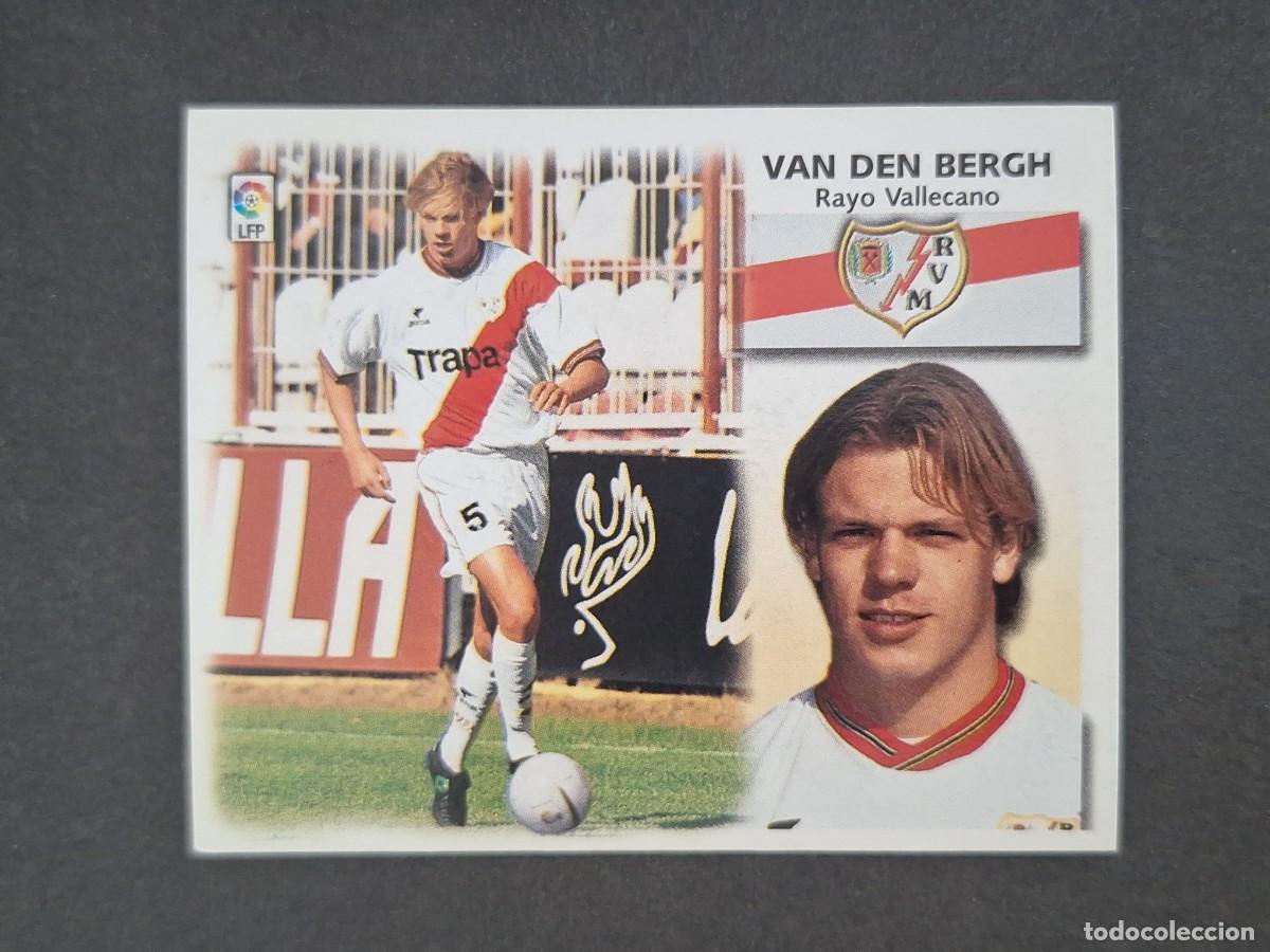 Cromos de f&uacute;tbol: L5 VAN DER BERGH RAYO VALLECANO LIGA ESTE 1999 2000 99 00 NUNCA PEGADO SIN PEGAR