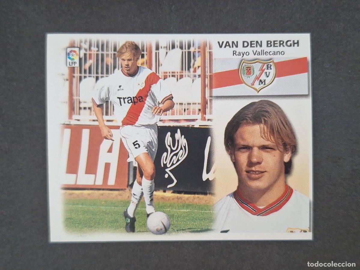 Cartes &agrave; collectionner de Football: L5 VAN DER BERGH RAYO VALLECANO LIGA ESTE 1999 2000 99 00 NUNCA PEGADO SIN PEGAR