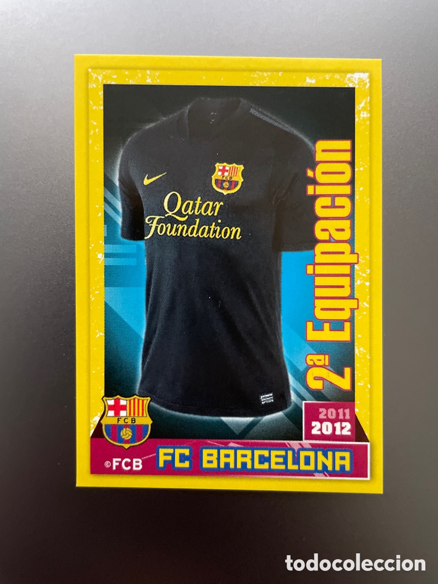 Cartes &agrave; collectionner de Football: 2a Equipacion 6 Panini FC Barcelona 2011-12 Coleccion Oficial Cromos