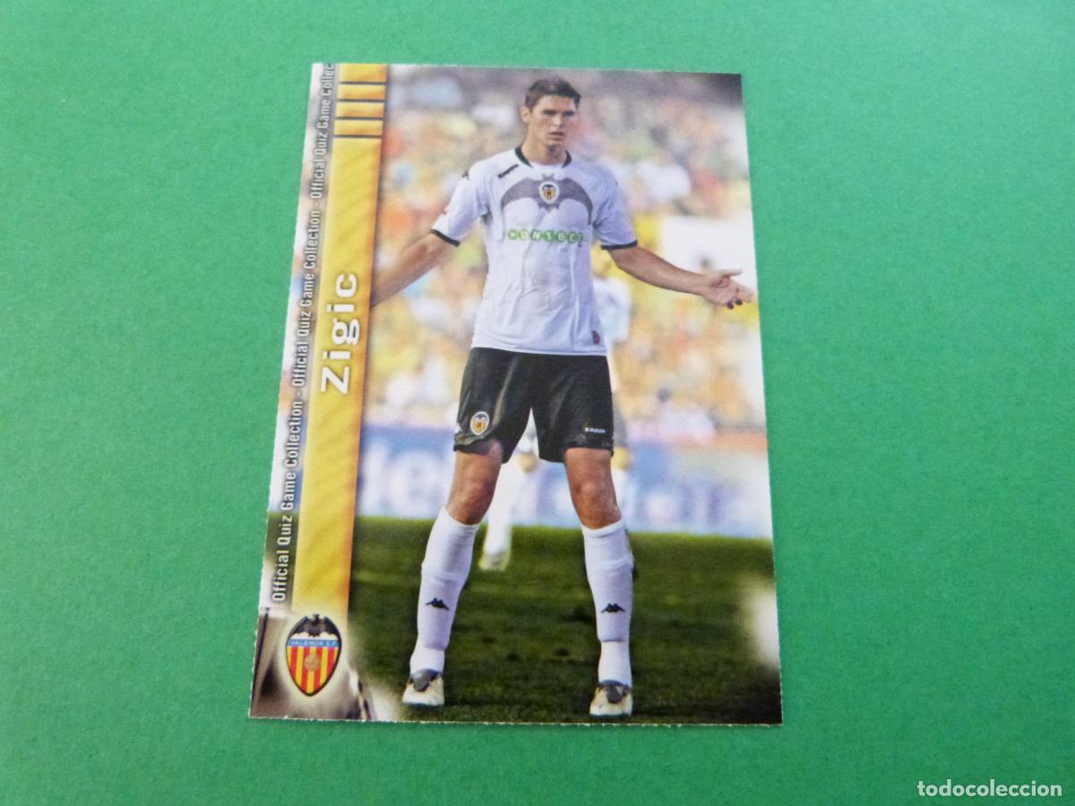 Cartes &agrave; collectionner de Football: TRADING CARD FUTBOL ZIGIC VALENCIA C.F. N&ordm; 652 UH FICHAS LIGA MUNDICROMO 2009-2010/09-10