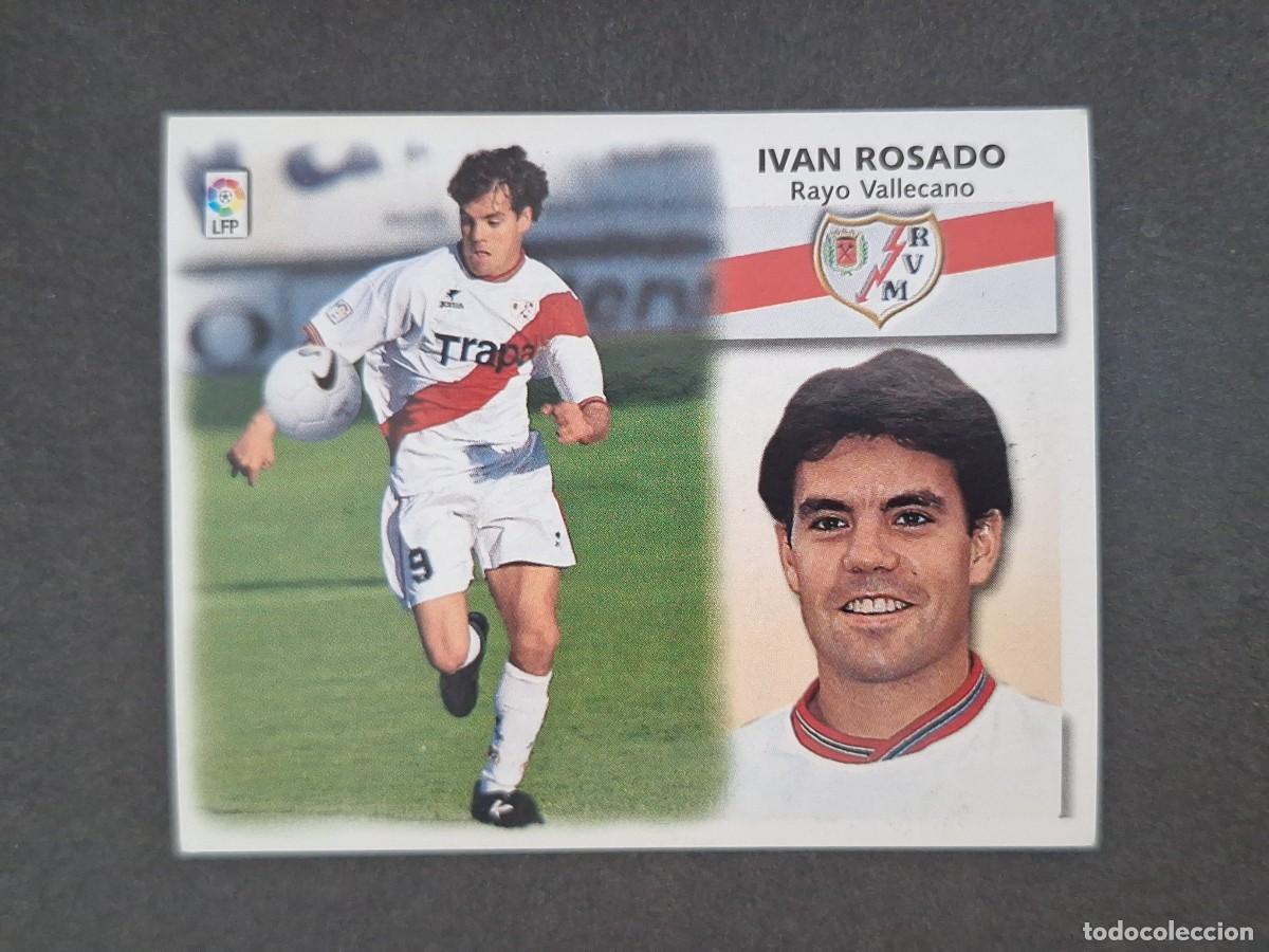Cartes &agrave; collectionner de Football: L5 IVAN ROSADO RAYO VALLECANO LIGA ESTE 1999 2000 99 00 NUNCA PEGADO SIN PEGAR