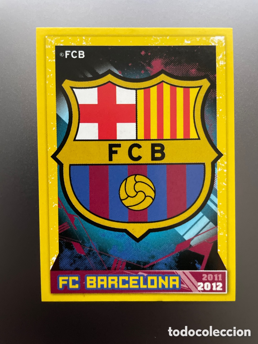 Football Stickers: Escudo 1 Panini FC Barcelona 2011-12 Coleccion Oficial Cromos