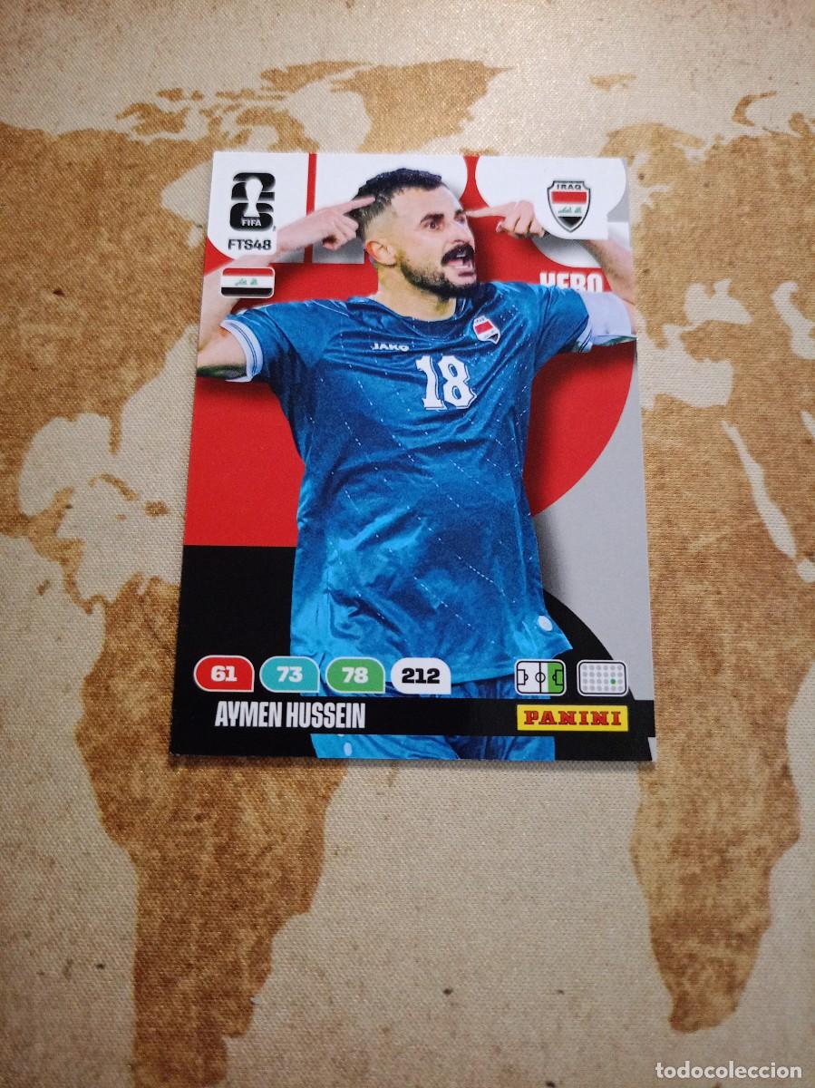 Football Stickers: FTS48 AYMEN HUSSEIN Irak Adrenalyn WORLD cup 2026