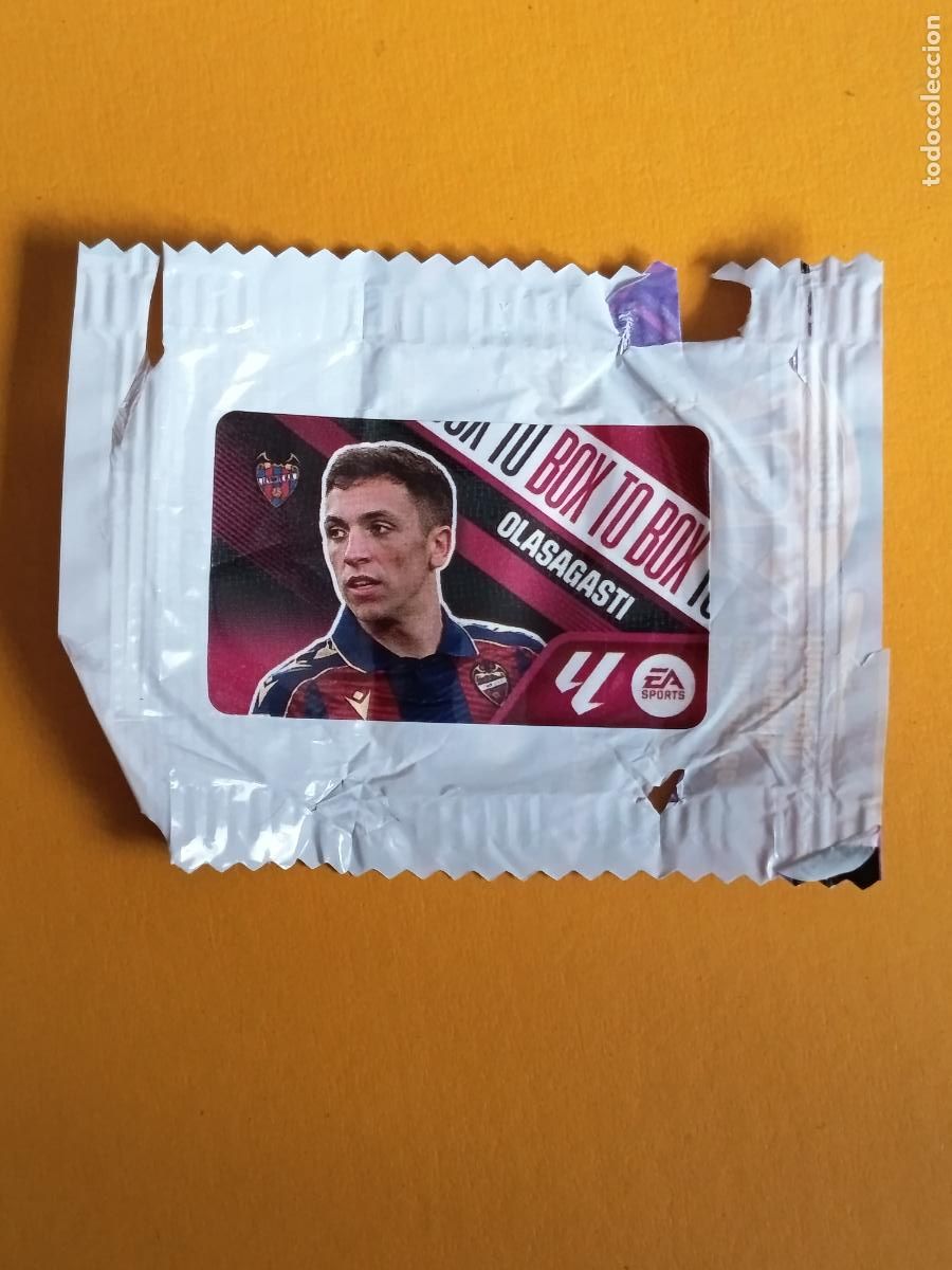 Cartes &agrave; collectionner de Football: OLASAGASTI. BOX TO BOX. LEVANTE U.D. CHICLE LIGA ESTE 2026-27. PANINI