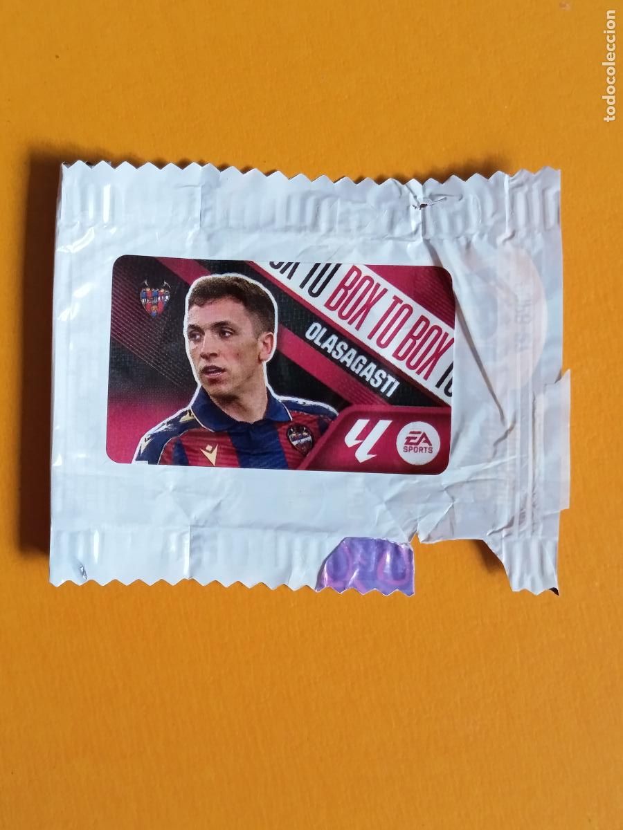 Cartes &agrave; collectionner de Football: OLASAGASTI. BOX TO BOX. LEVANTE U.D. CHICLE LIGA ESTE 2026-27. PANINI