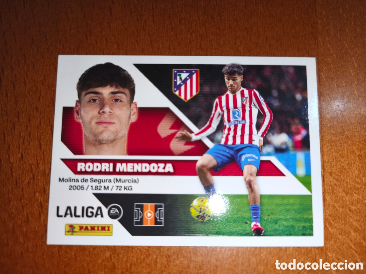 Cartes &agrave; collectionner de Football: Rodri Mendoza n&deg;14A liga este 26/27 Atl&eacute;tico De Madrid