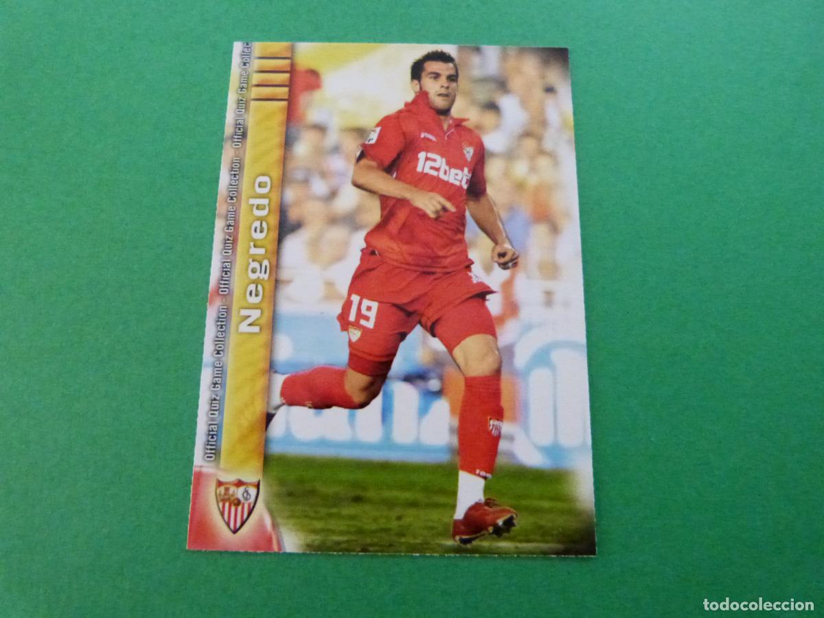 Cartes &agrave; collectionner de Football: TRADING CARD FUTBOL NEGREDO SEVILLA F.C. N&ordm; 648 UH FICHAS LIGA MUNDICROMO 2009-2010/09-10