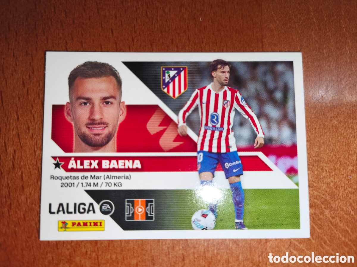 Cromos de f&uacute;tbol: &Aacute;lex Baena n&deg;15 liga este 26/27 Atl&eacute;tico De Madrid