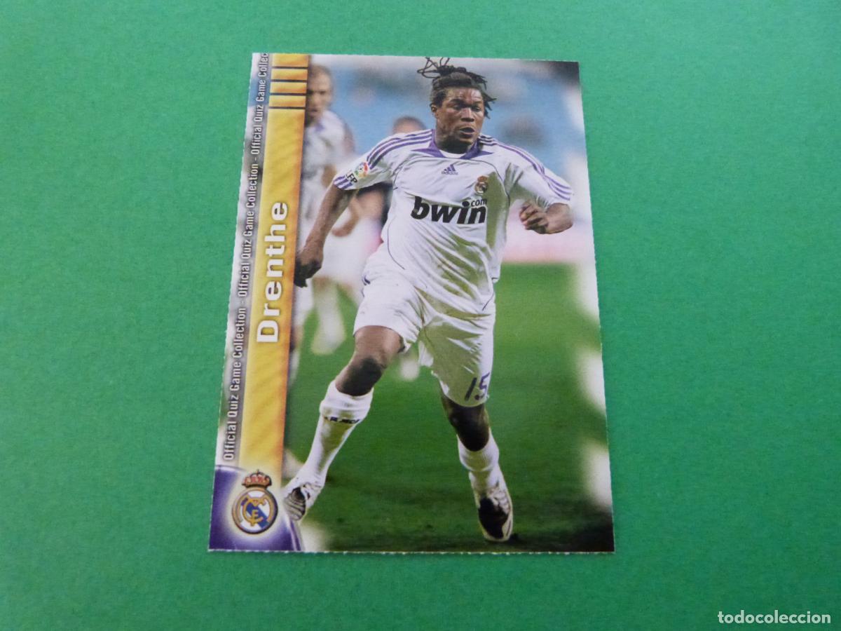Cartes &agrave; collectionner de Football: TRADING CARD FUTBOL DRENTHE REAL MADRID C.F. N&ordm; 643 UH FICHAS LIGA MUNDICROMO 2009-2010/09-10