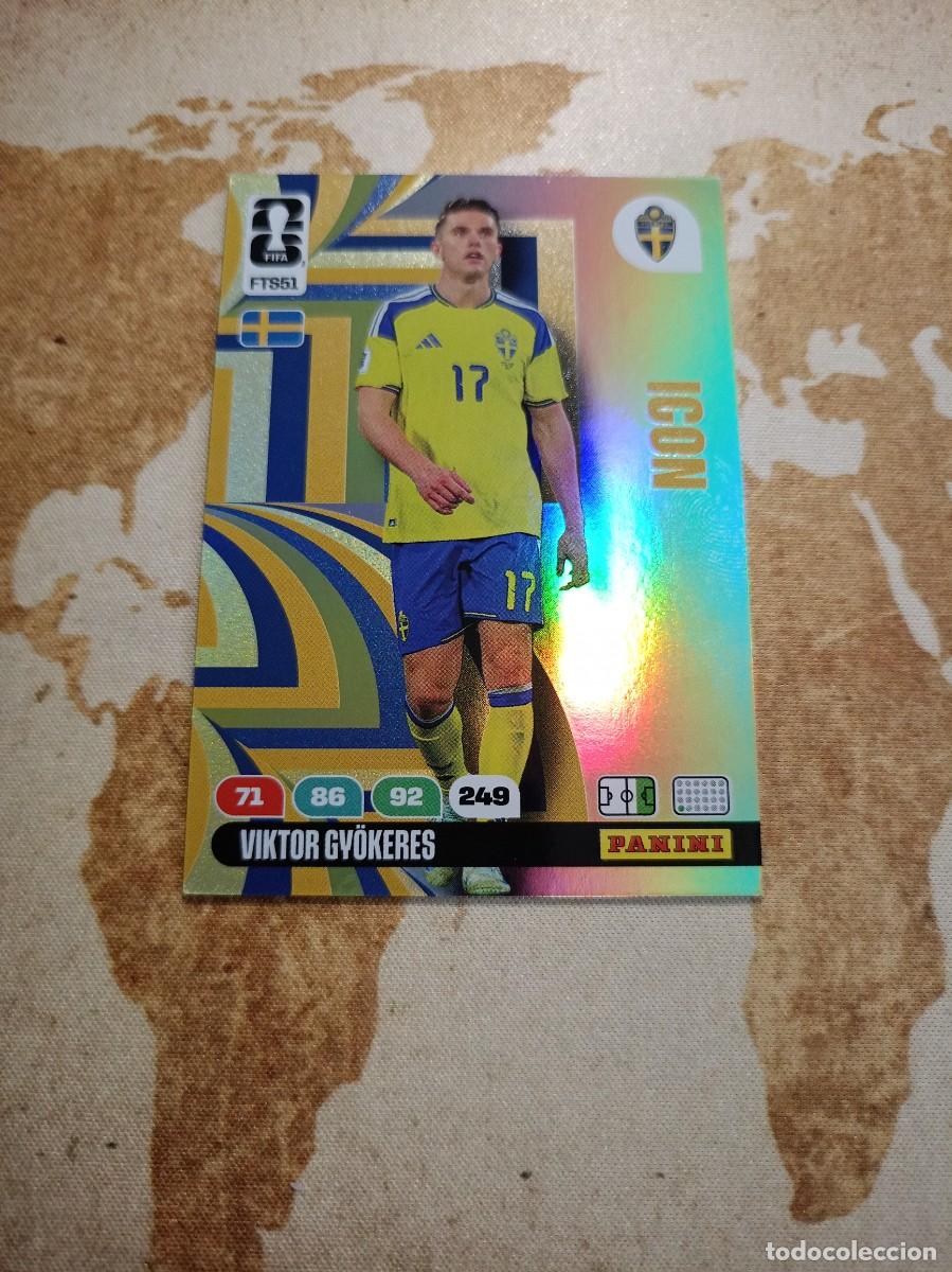 Football Stickers: FTS51 VIKTOR GYOKERES Suecia Adrenalyn WORLD cup 2026
