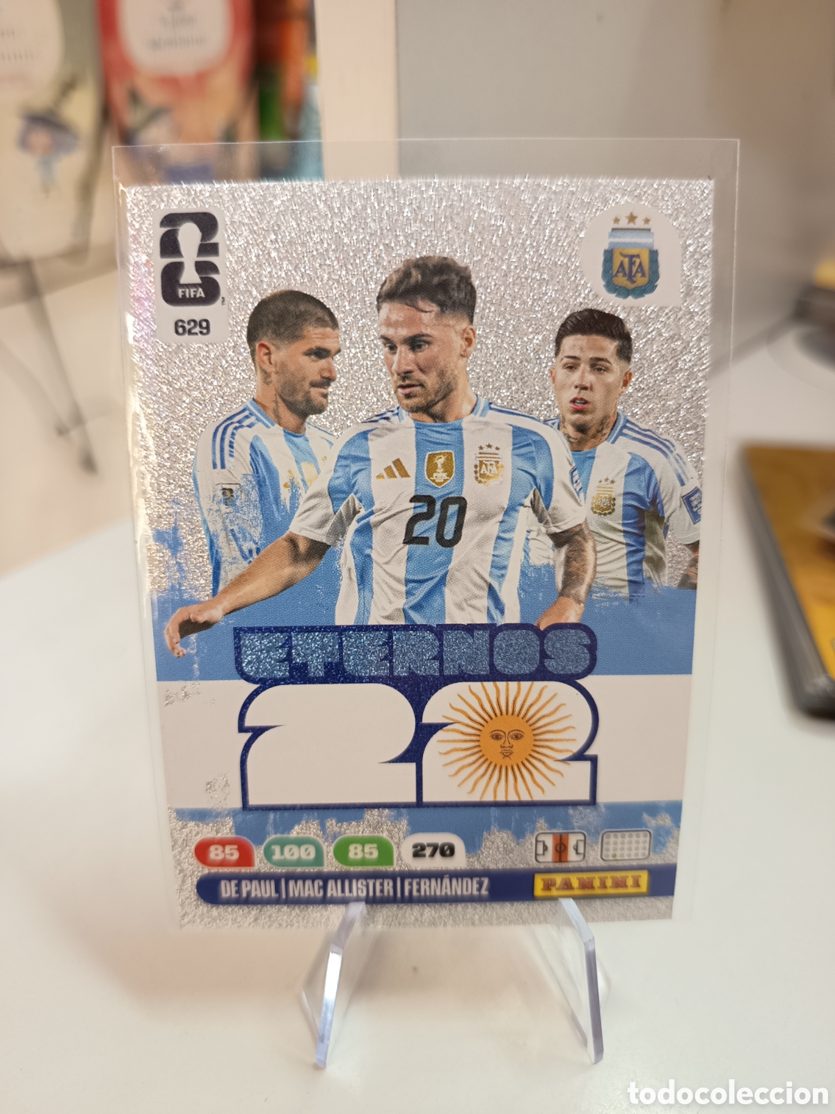 Cromos de f&uacute;tbol: 629 ETERNOS 22 WORLD CUP ADRENALYN 2026