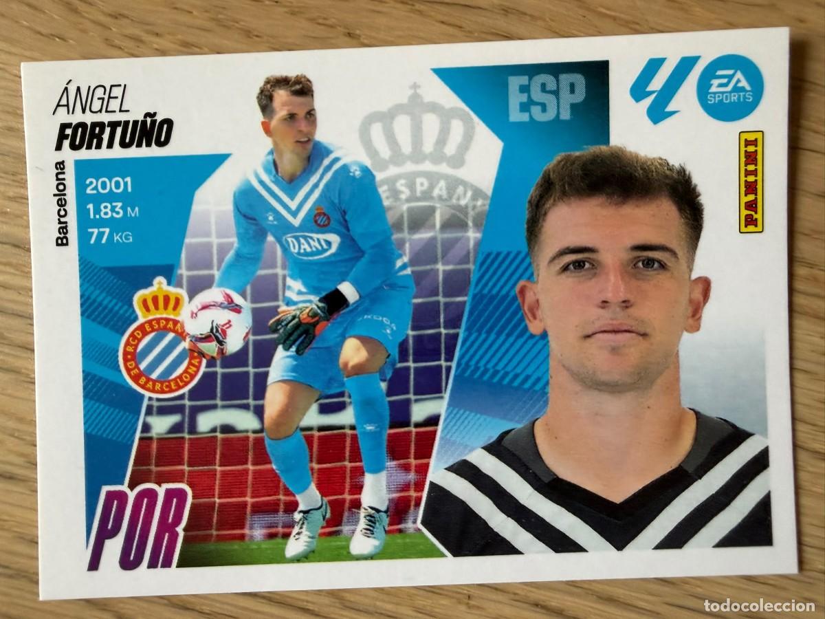 Fu&szlig;ball-Sticker: 4 FORTU&Ntilde;O ESPANYOL 25 26 2025 2026 LIGA EA SPORTS COLECCIONES ESTE SIN PEGAR STICKER