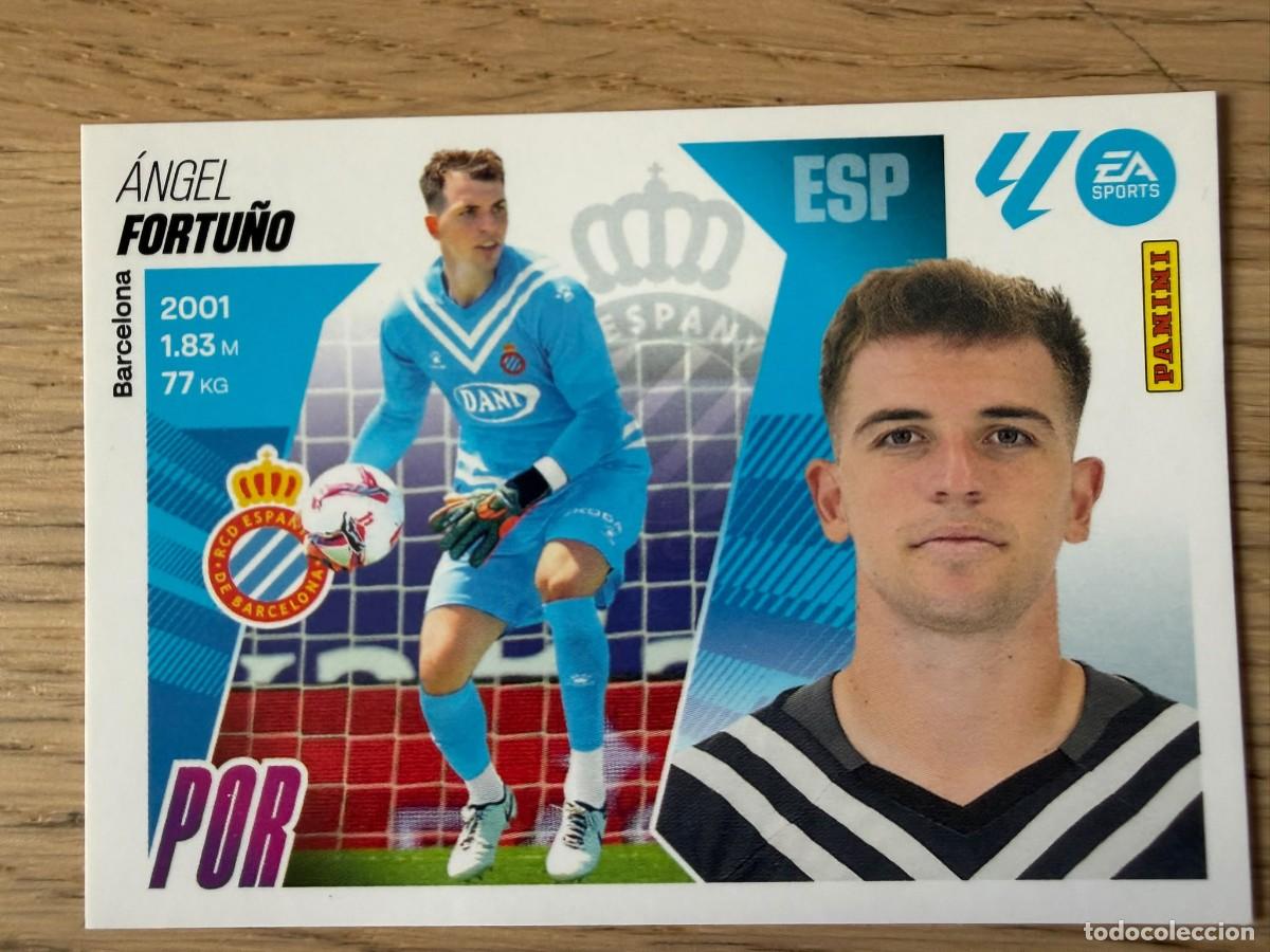 Fu&szlig;ball-Sticker: 4 FORTU&Ntilde;O ESPANYOL 25 26 2025 2026 LIGA EA SPORTS COLECCIONES ESTE SIN PEGAR STICKER