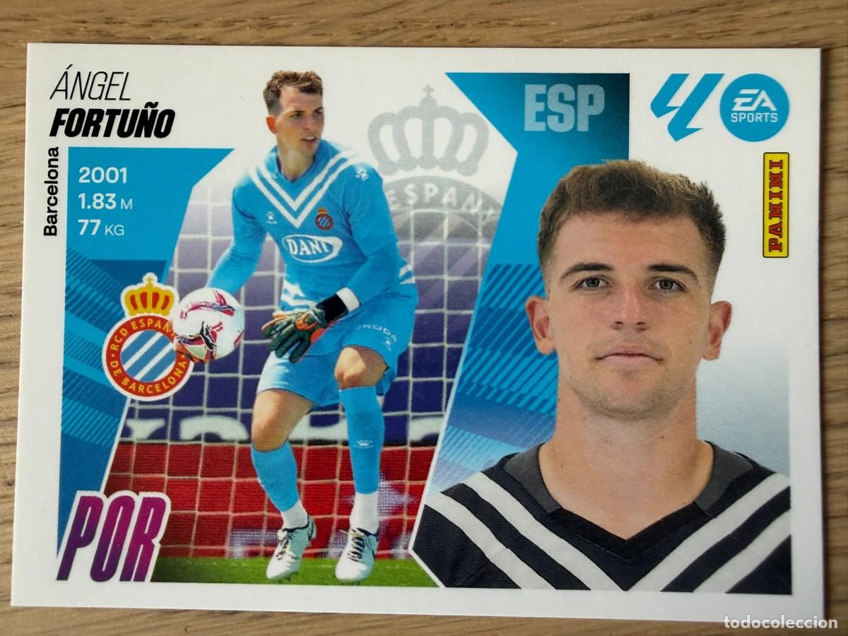 Fu&szlig;ball-Sticker: 4 FORTU&Ntilde;O ESPANYOL 25 26 2025 2026 LIGA EA SPORTS COLECCIONES ESTE SIN PEGAR STICKER