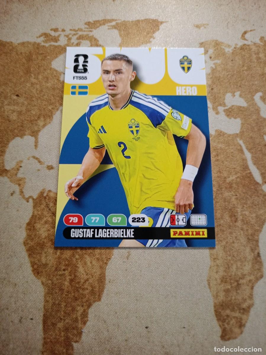 Football Stickers: FTS55 GUSTAF LAGERBIELKE Suecia Adrenalyn WORLD cup 2026