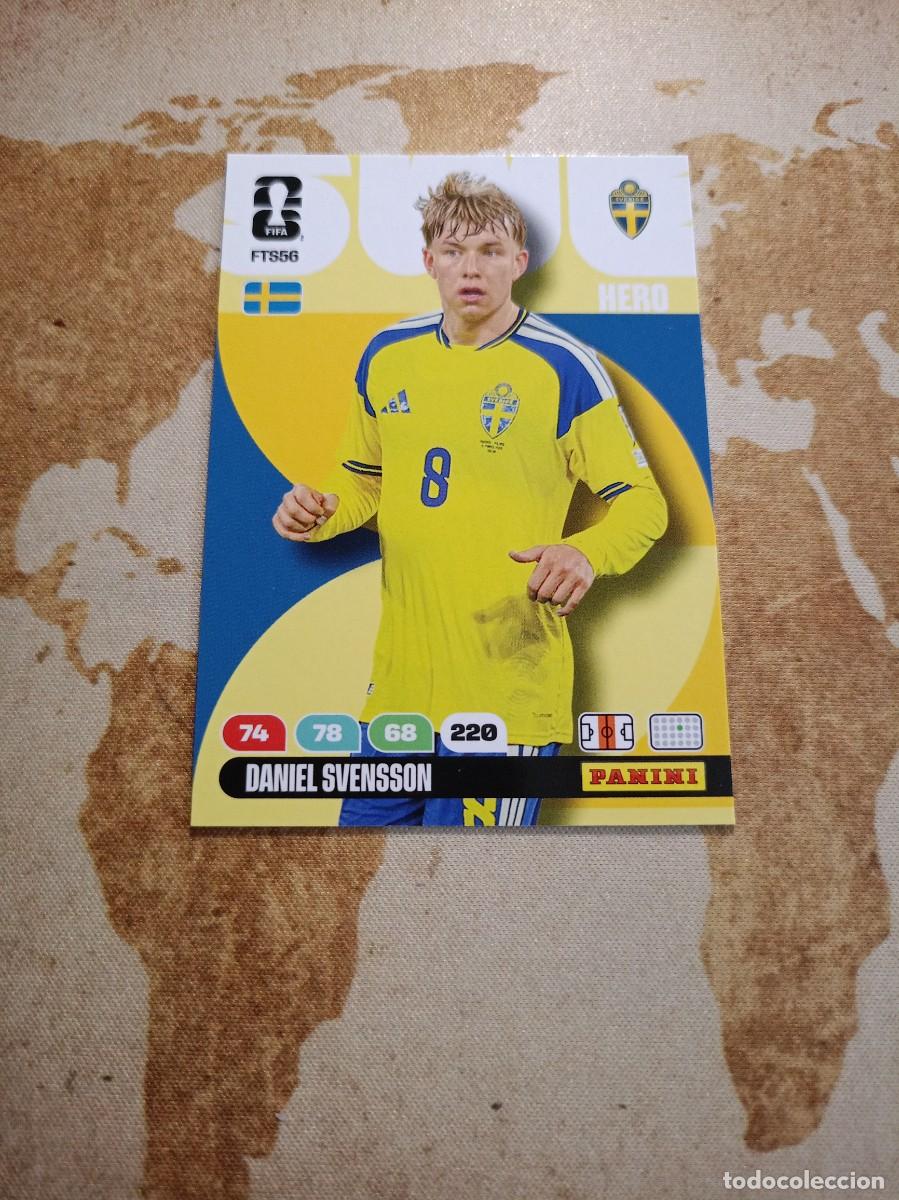 Football Stickers: FTS56 D&Aacute;NIEL SVENSSON Suecia Adrenalyn WORLD cup 2026