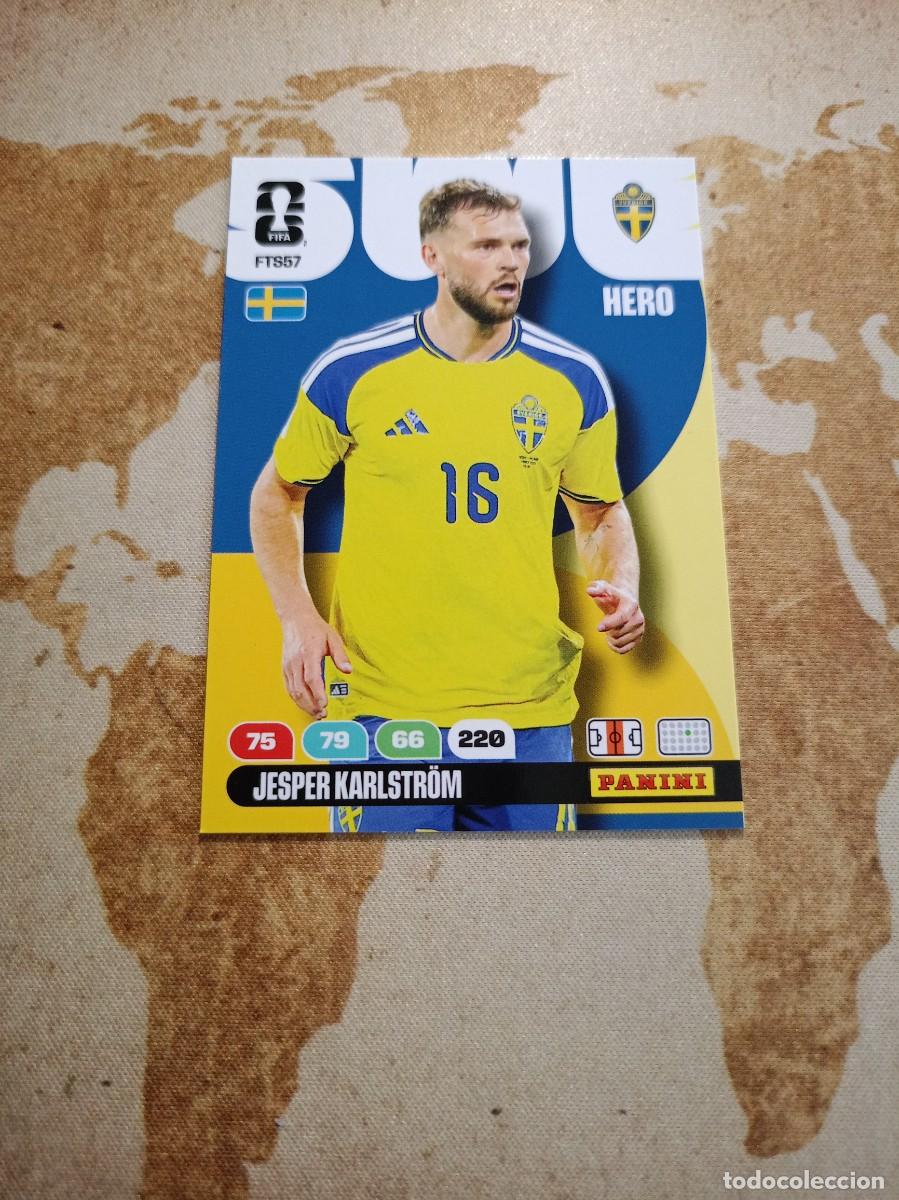 Figurine di Calcio: FTS57 JESPER KARLSTROM Suecia Adrenalyn WORLD cup 2026