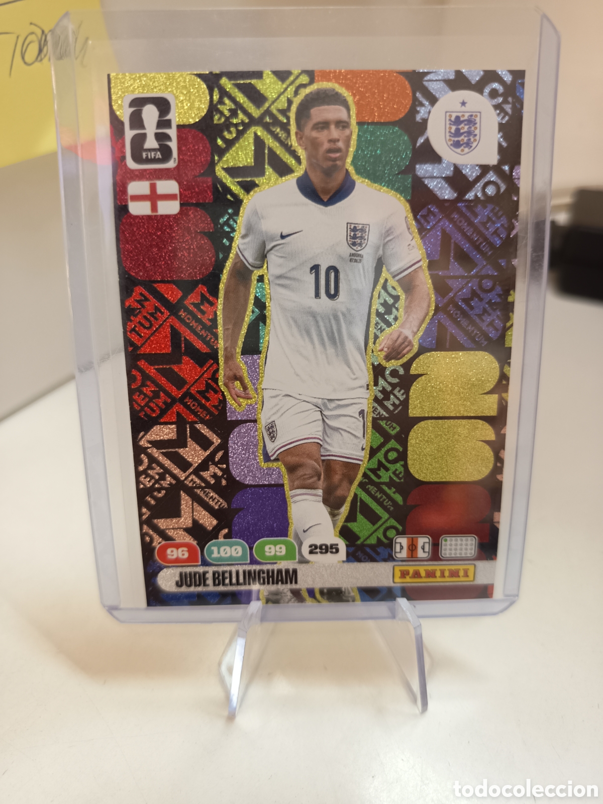 Cromos de f&uacute;tbol: MOMENTUM JUDE BELLINGHAM MUNDIAL WORLD CUP ADRENALYN 2026