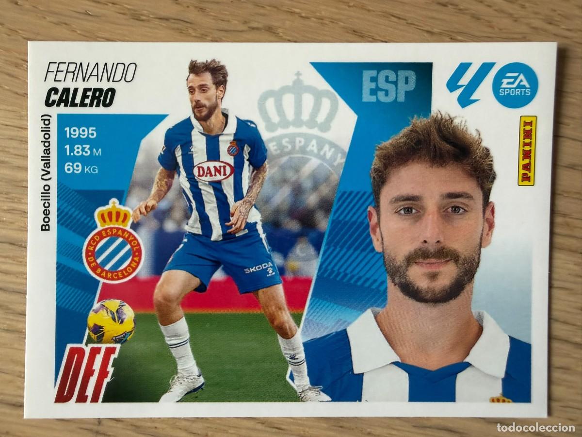 Cromos de f&uacute;tbol: 7 CALERO ESPANYOL 25 26 2025 2026 LIGA EA SPORTS COLECCIONES ESTE SIN PEGAR STICKER