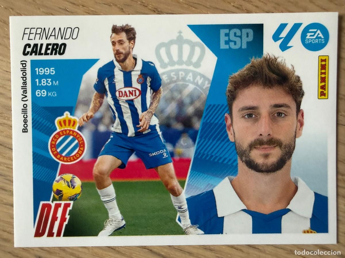 Cromos de f&uacute;tbol: 7 CALERO ESPANYOL 25 26 2025 2026 LIGA EA SPORTS COLECCIONES ESTE SIN PEGAR STICKER