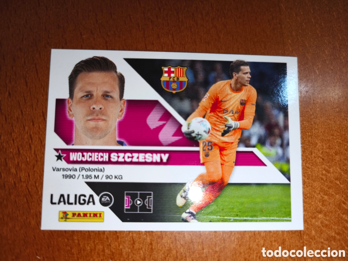 Cromos de f&uacute;tbol: Szczesny n&deg;4 liga este 26/27 Barcelona