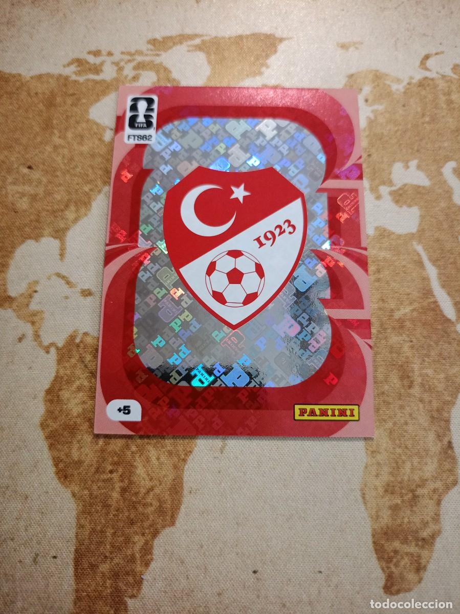 Cromos de f&uacute;tbol: FT62 ESCUDO Turqu&iacute;a Adrenalyn WORLD cup 2026
