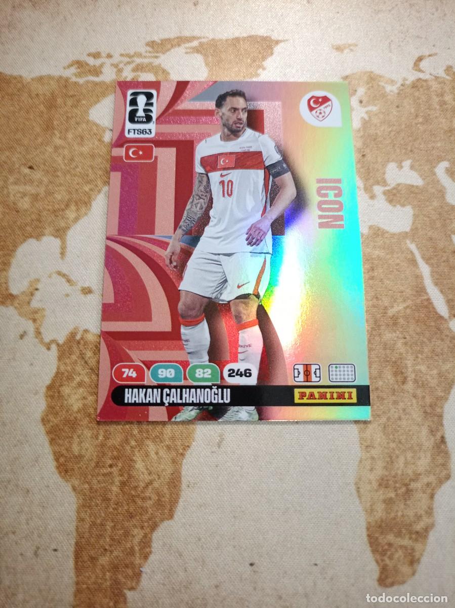 Cromos de f&uacute;tbol: FT63 HAKAN CALHANOGLU Turqu&iacute;a Adrenalyn WORLD cup 2026