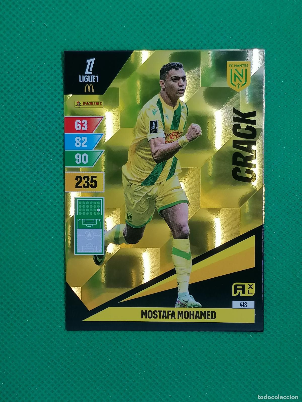 Cromos de f&uacute;tbol: 418 MOSTAFA MOHAMED NANTES CRACK ⚽ LIGUE 1 MCDONALDS ADRENALYN XL 2024 2025 24 25 ⚽