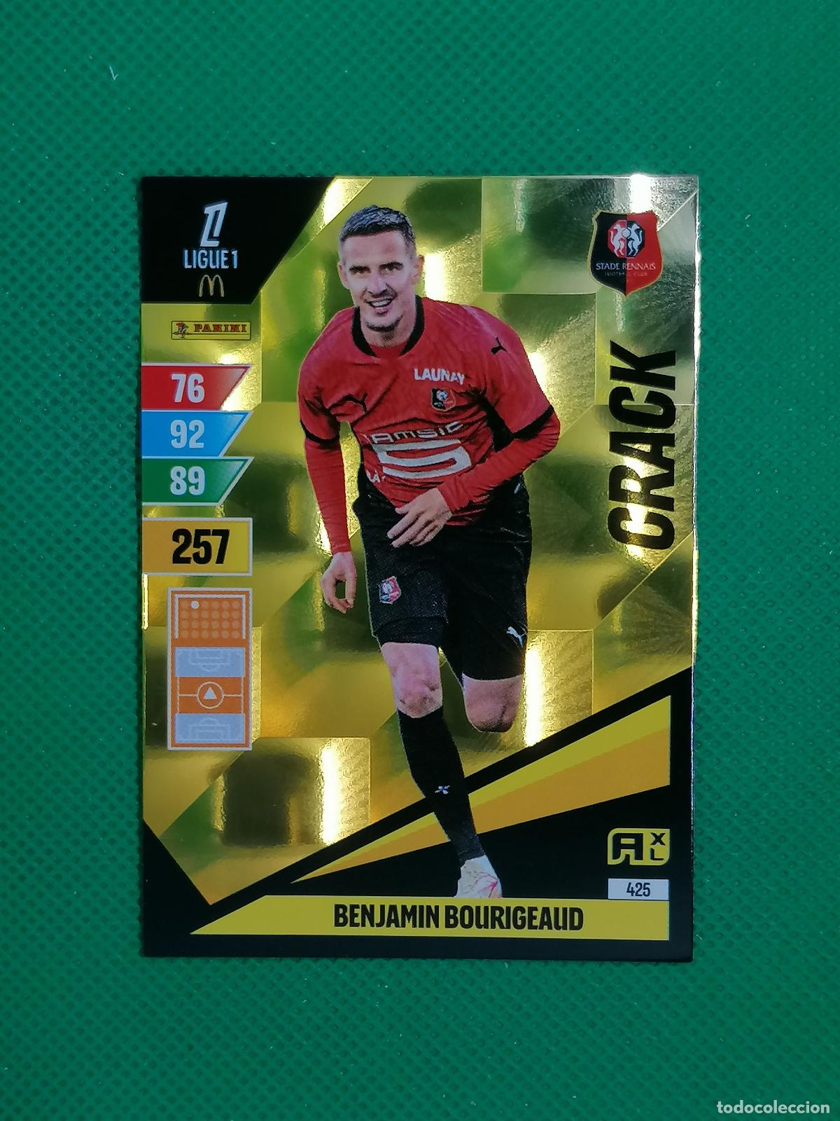 Cromos de f&uacute;tbol: 425 BENJAMIN BOURIGEAUD STADE RENNAIS CRACK ⚽ LIGUE 1 MCDONALDS ADRENALYN XL 2024 2025 24 25 ⚽