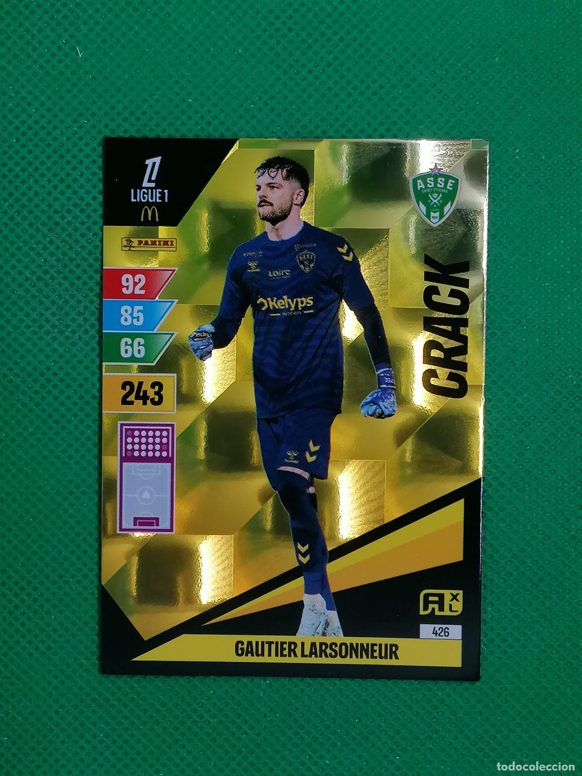 Cromos de f&uacute;tbol: 426 GAUTIER LARSONNEUR SAINT ETIENNE CRACK ⚽ LIGUE 1 MCDONALDS ADRENALYN XL 2024 2025 24 25 ⚽