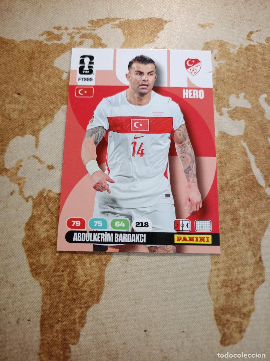 Cromos de f&uacute;tbol: FT65 ABDULKERIM BARDAKCI Turqu&iacute;a Adrenalyn WORLD cup 2026