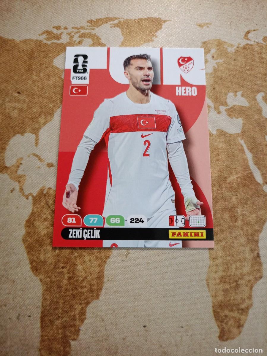 Cromos de f&uacute;tbol: FT66 ZEKI CELIK Turqu&iacute;a Adrenalyn WORLD cup 2026