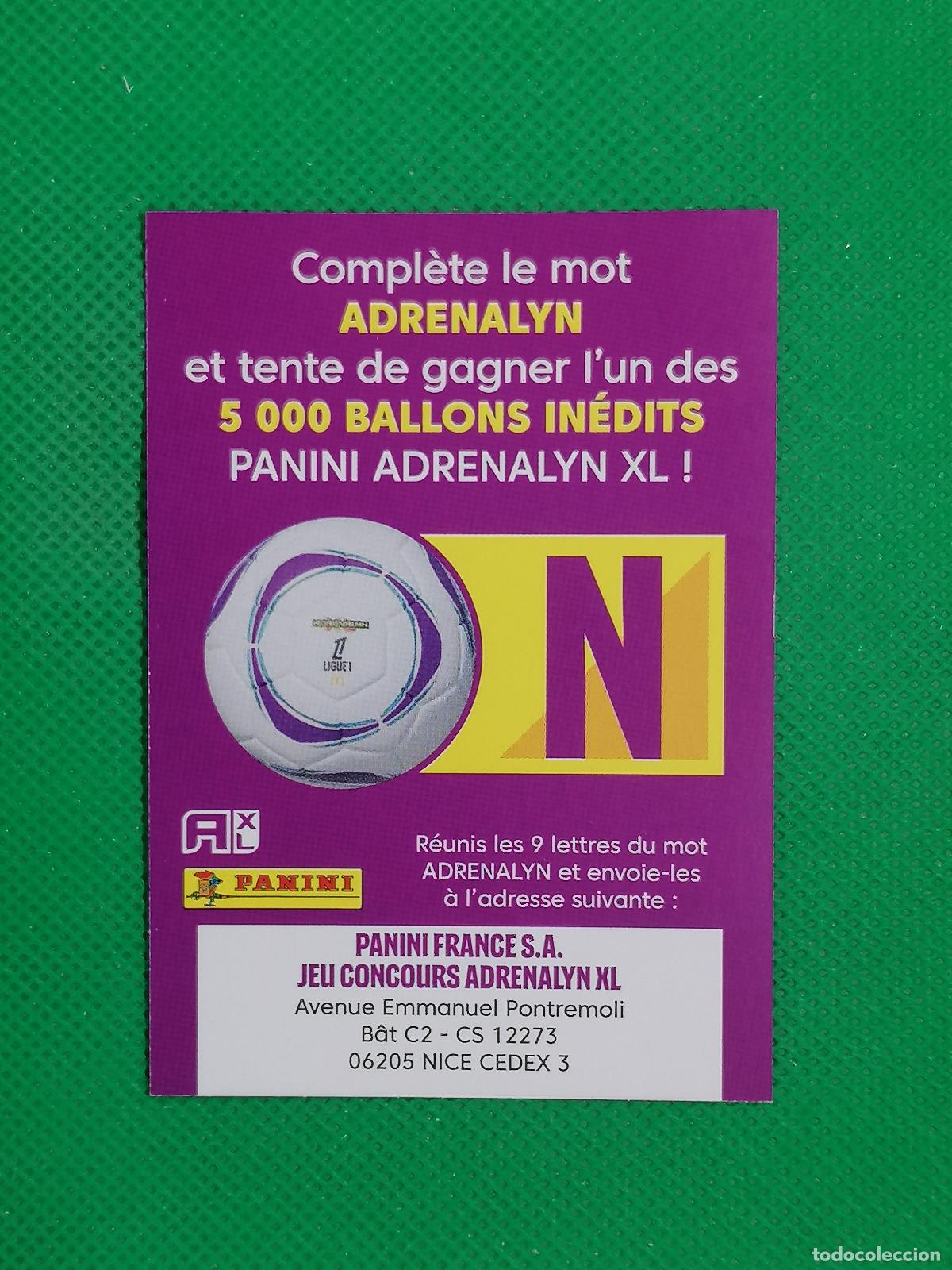 Cromos de f&uacute;tbol: LETRA N PROMOCION BALON ⚽ LIGUE 1 MCDONALDS ADRENALYN XL 2024 2025 24 25 ⚽