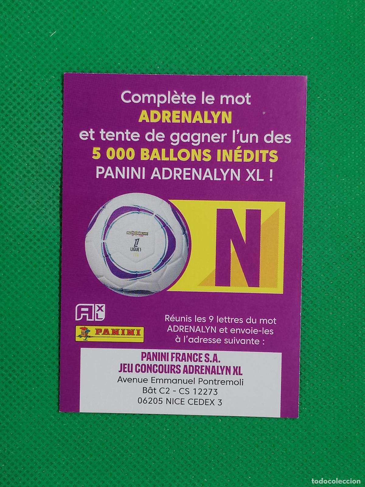 Cromos de f&uacute;tbol: LETRA N PROMOCION BALON ⚽ LIGUE 1 MCDONALDS ADRENALYN XL 2024 2025 24 25 ⚽