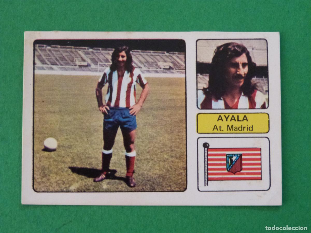Cromos de f&uacute;tbol: CROMO FUTBOL AYALA ATLETICO DE MADRID FICHAJE DESPEGADO N&ordm; 1 LIGA FHER 1973-1974/73-74
