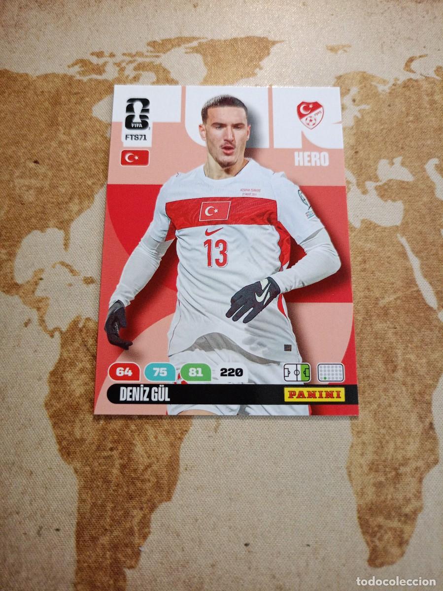 Cromos de f&uacute;tbol: FT71 DENIZ G&Uuml;L Turqu&iacute;a Adrenalyn WORLD cup 2026