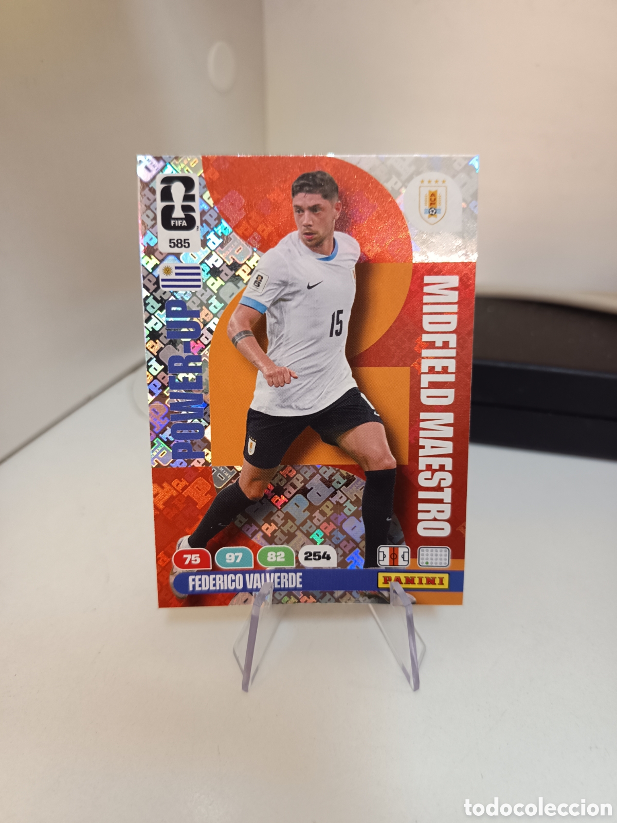 Cromos de f&uacute;tbol: 585 FEDERICO VALVERDE ADRENALYN WORLD CUP 2026 MUNDIAL