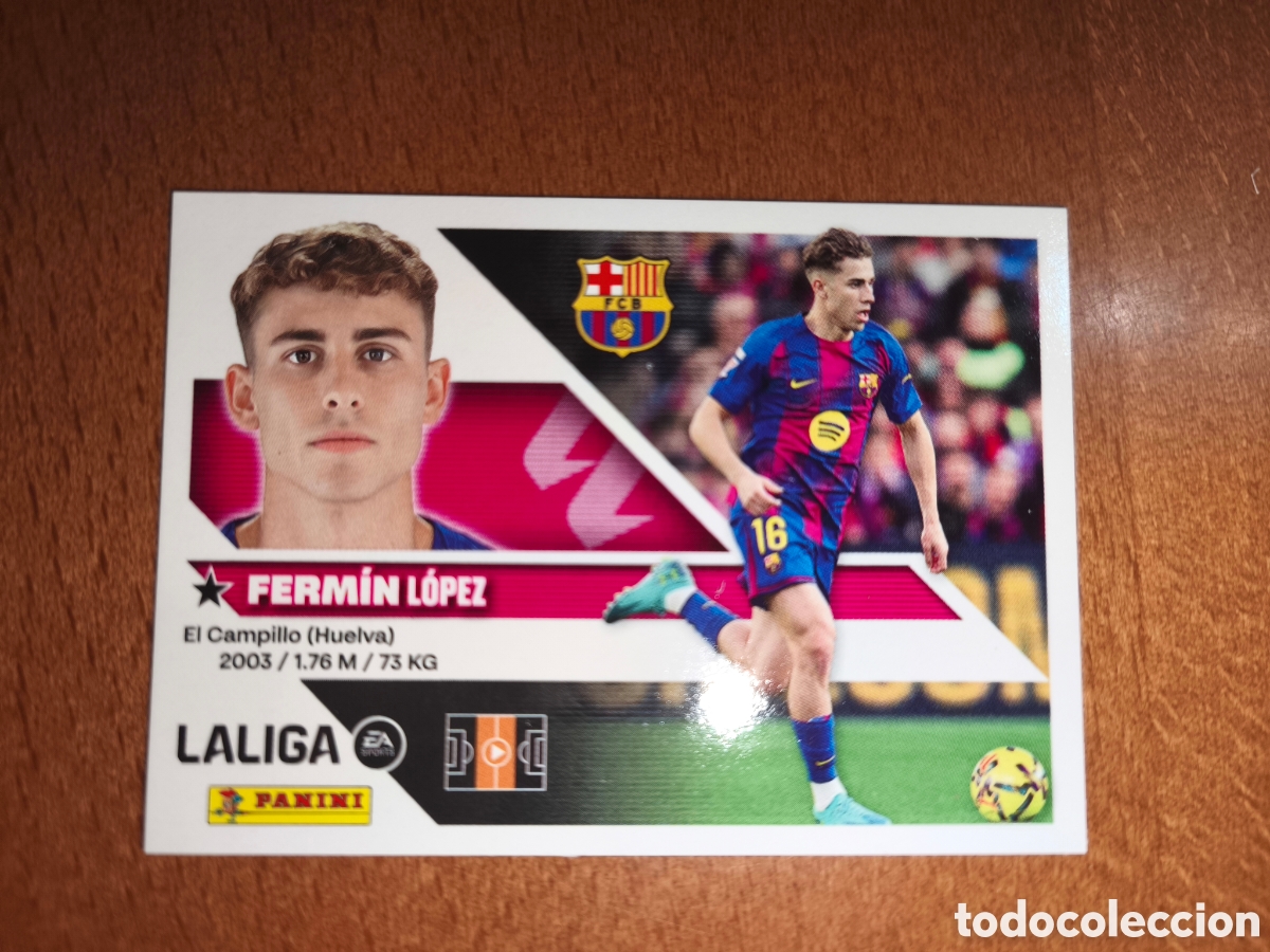 Cromos de f&uacute;tbol: Ferm&iacute;n n&deg;16 liga este 26/27 Barcelona