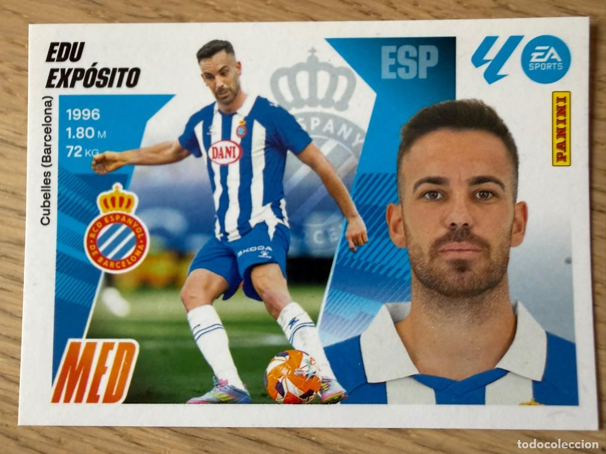 Cromos de f&uacute;tbol: 14 EDU EXPOSITO ESPANYOL 25 26 2025 2026 LIGA EA SPORTS COLECCIONES ESTE SIN PEGAR STICKER