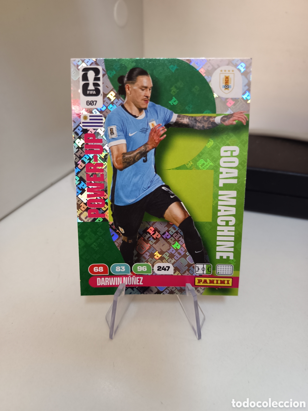 Cromos de f&uacute;tbol: 607 DARWIN NU&Ntilde;EZ ADRENALYN WORLD CUP 2026 MUNDIAL