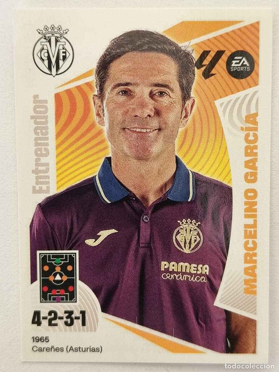Cromos de f&uacute;tbol: #2 MARCELINO GARCIA (VILLARREAL C.F.) LIGA 24/25 ESTE