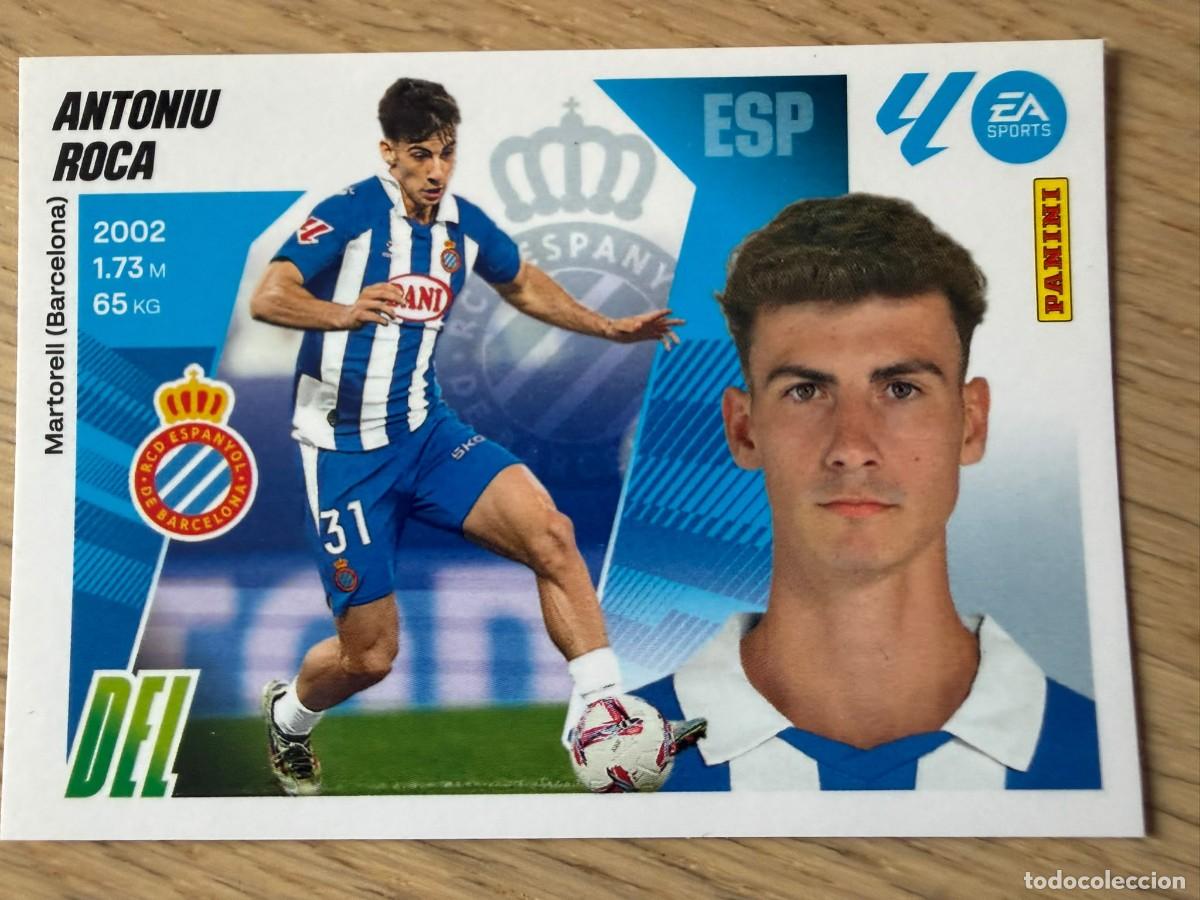 Cromos de f&uacute;tbol: 16 ANTONIU ROCA ESPANYOL 25 26 2025 2026 LIGA EA SPORTS COLECCIONES ESTE SIN PEGAR STICKER