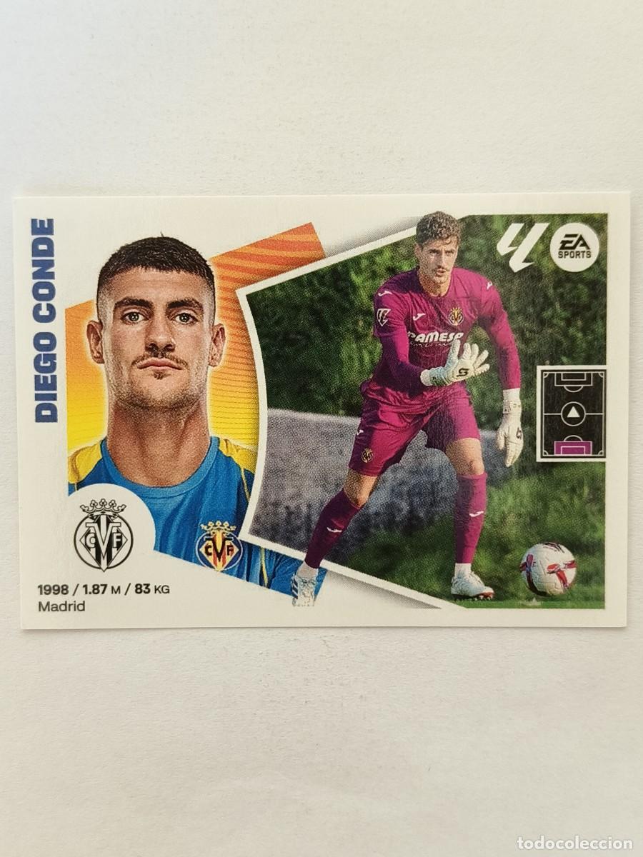 Cromos de f&uacute;tbol: #4 DIEGO CONDE (VILLARREAL C.F.) LIGA 24/25 ESTE