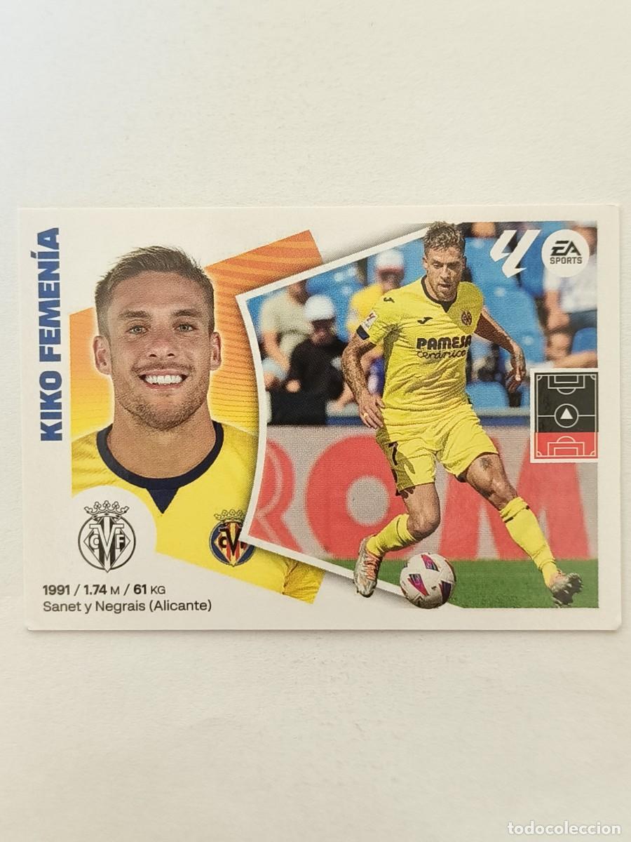 Cromos de f&uacute;tbol: #6 KIKO FEMENIA (VILLARREAL C.F.) LIGA 24/25 ESTE